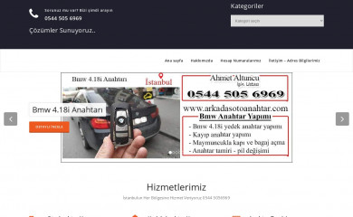 arkadasotoanahtar.com screenshot