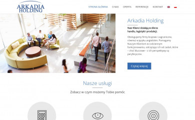 arkadia-holding.eu screenshot