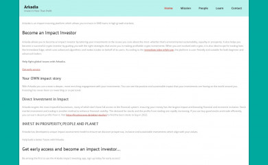 arkadialending.com screenshot