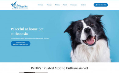 arkangelvet.com.au screenshot