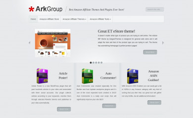 arkgroup.org screenshot