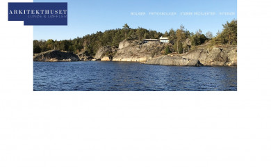 arkitekthuset.no screenshot