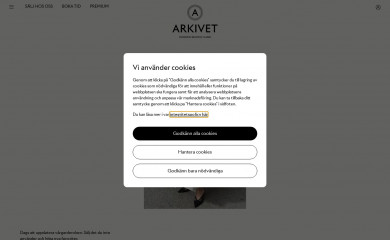 arkivetsthlm.se screenshot