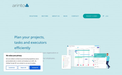 arinto.be screenshot