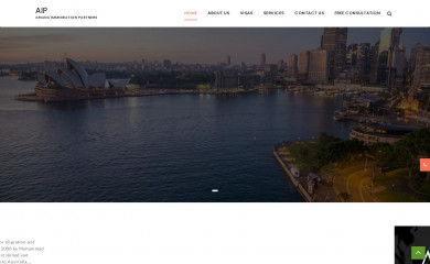 arianaimmigration.com.au screenshot