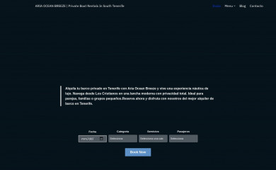 ariaoceanbreeze.com screenshot