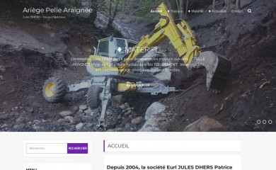 ariege-pelle-araignee.com screenshot