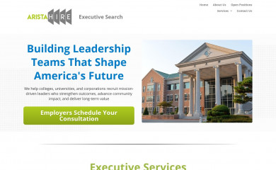 aristahire.com screenshot