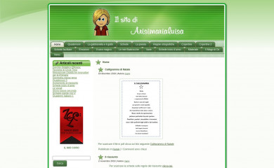 arisimarialuisa.it screenshot