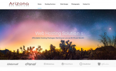 arizonawebservices.com screenshot