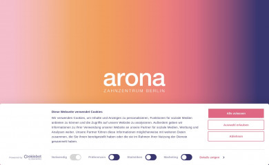 arona-berlin.de screenshot