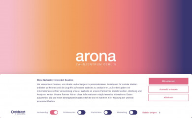 arona-berlin.de screenshot
