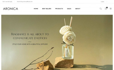 aronicadiffuser.com screenshot
