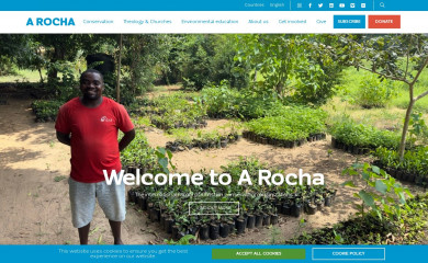 arocha.org screenshot