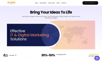 arohagroup.com screenshot