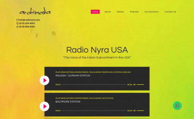 arohimedia.net screenshot