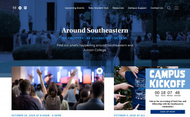 aroundsoutheastern.com screenshot