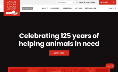 arlboston.org screenshot