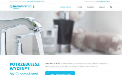 armatura-kielce.pl screenshot