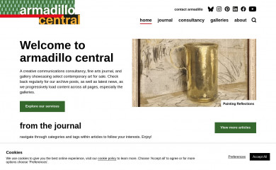 armadillocentral.com screenshot
