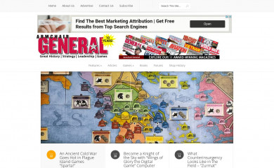 http://armchairgeneral.com screenshot