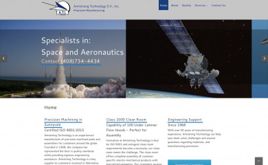 armstrong-tech.com screenshot