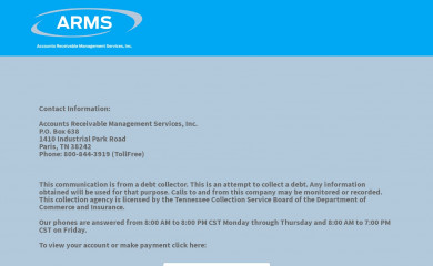 armsinconline.com screenshot