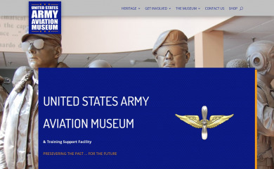 armyaviationmuseum.org screenshot