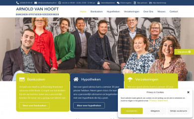 arnoldvanhooft.nl screenshot