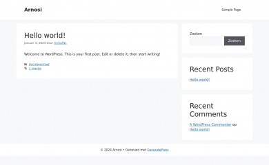 arnosi.nl screenshot