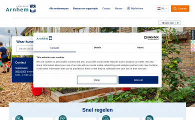 arnhem.nl screenshot