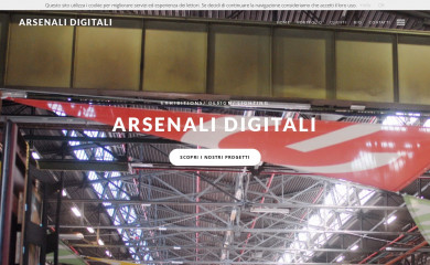arsenalidigitali.it screenshot