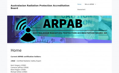 arpab.net.au screenshot