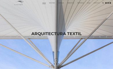 arqtex.cl screenshot