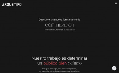 arquetipo-influence.com screenshot