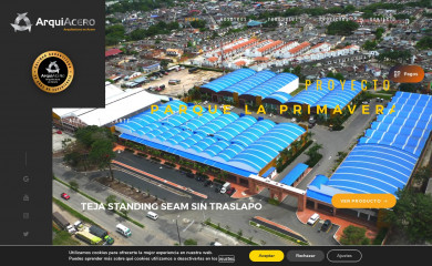 arquiacero.com screenshot