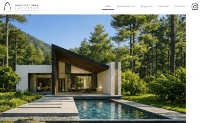 arquitecturalacustre.cl screenshot