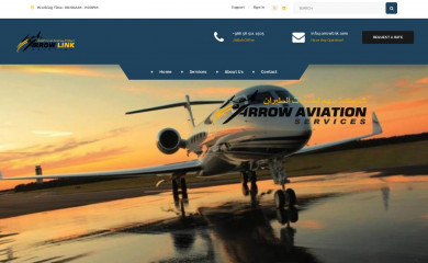 arrowlink.aero screenshot