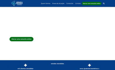 arraesecenteno.com.br screenshot