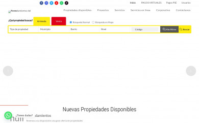 arrendamientosdelnorte.com screenshot