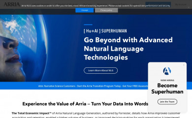 arria.com screenshot