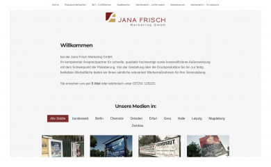 arriba-marketing.de screenshot