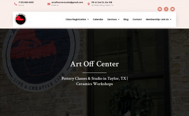 artoffcenter.com screenshot