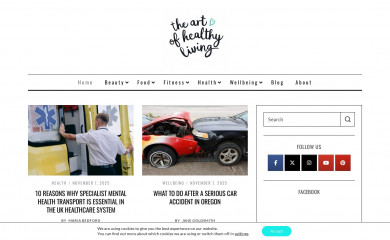 artofhealthyliving.com screenshot