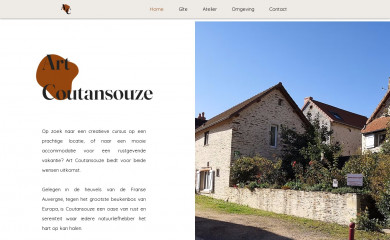 artcoutansouze.nl screenshot