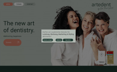 arte-dent.com screenshot