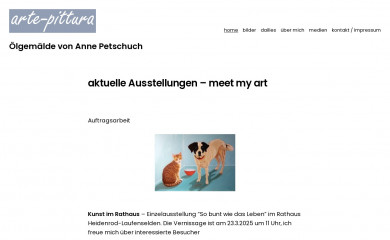 arte-pittura.de screenshot