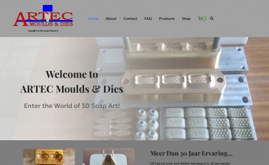 artec-moulds.com screenshot