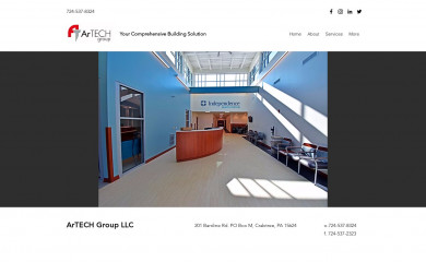 artechgroupllc.com screenshot