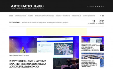 artefactodiario.com screenshot